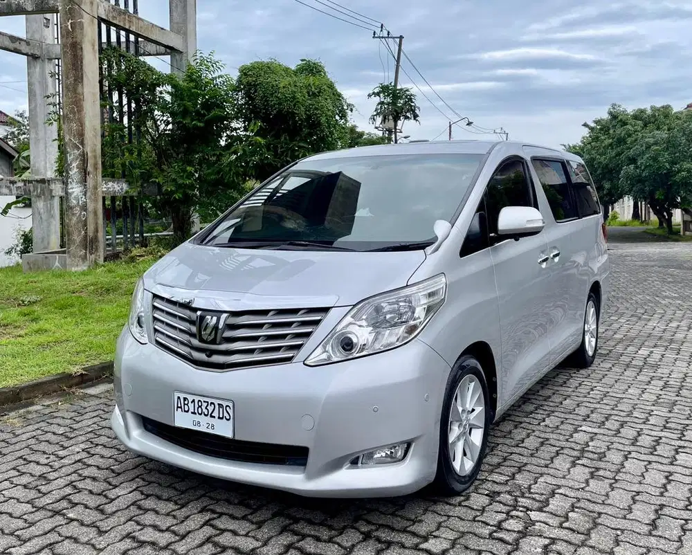 Alphard G Premium Sound 2008 LOW KM ANTIK ! Full Original Spt Baru !