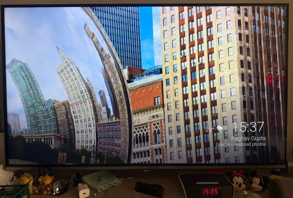 SMART TV LED 50 INCH DIJUAL CEPAT ( JARANG PAKAI - MAU PINDAH )