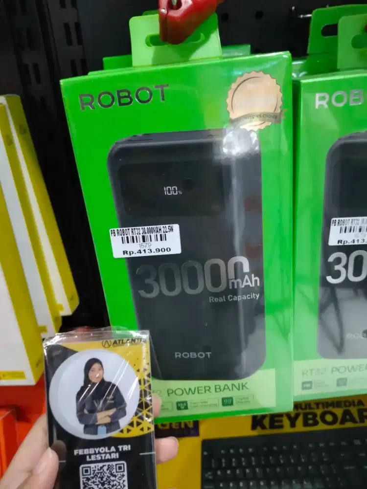 POWERBANK ROBOT ATLANTIS DAHSYAT