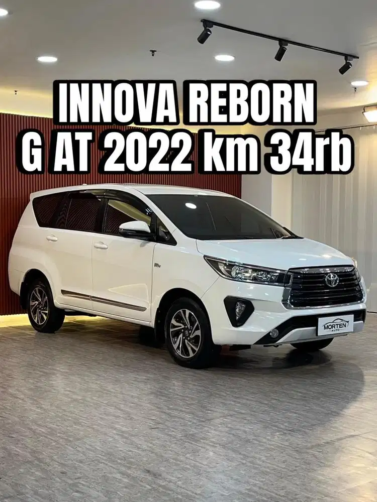 [km 34rb] Toyota Kijang Innova reborn 2.0 G 2022