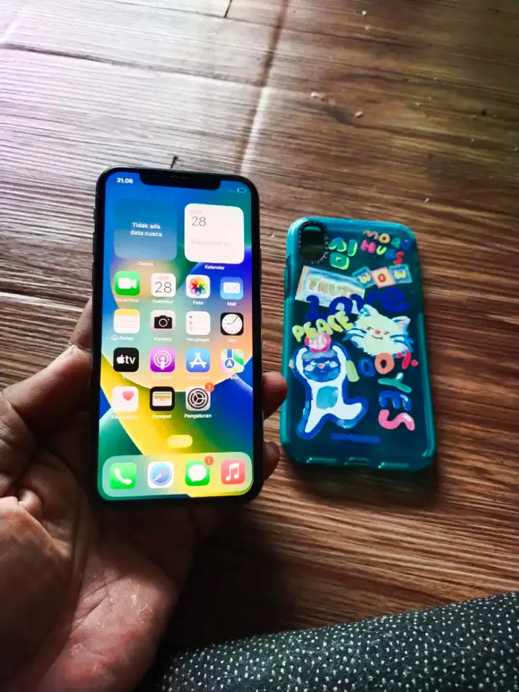 Iphone X 256gb inter Allprovider, unit only bisa tt hp