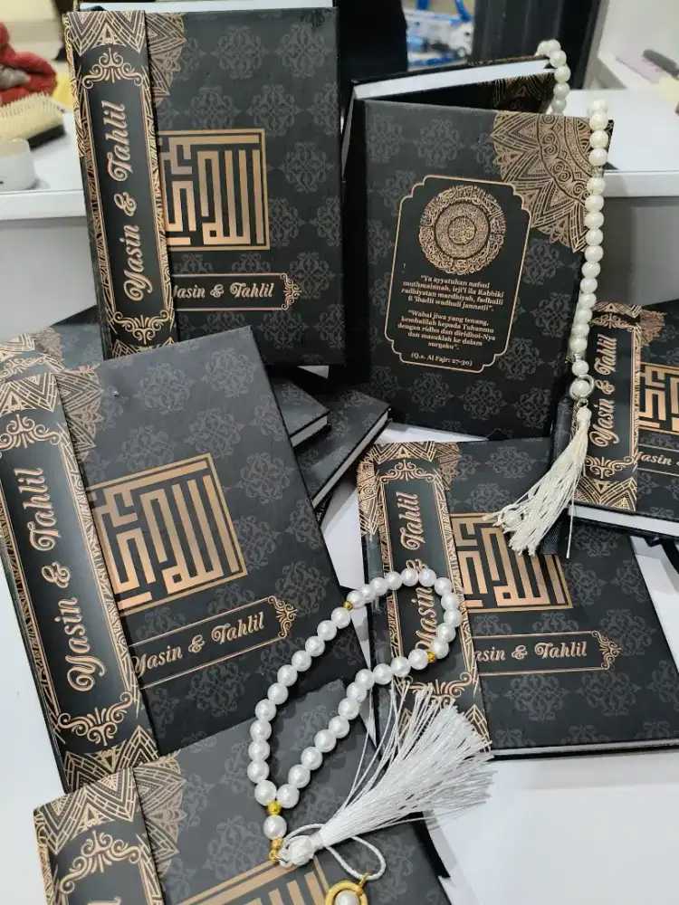 Buku Yasin Hardcover Custom,Hardcover Beludru,Hardcover RCP, Softcover