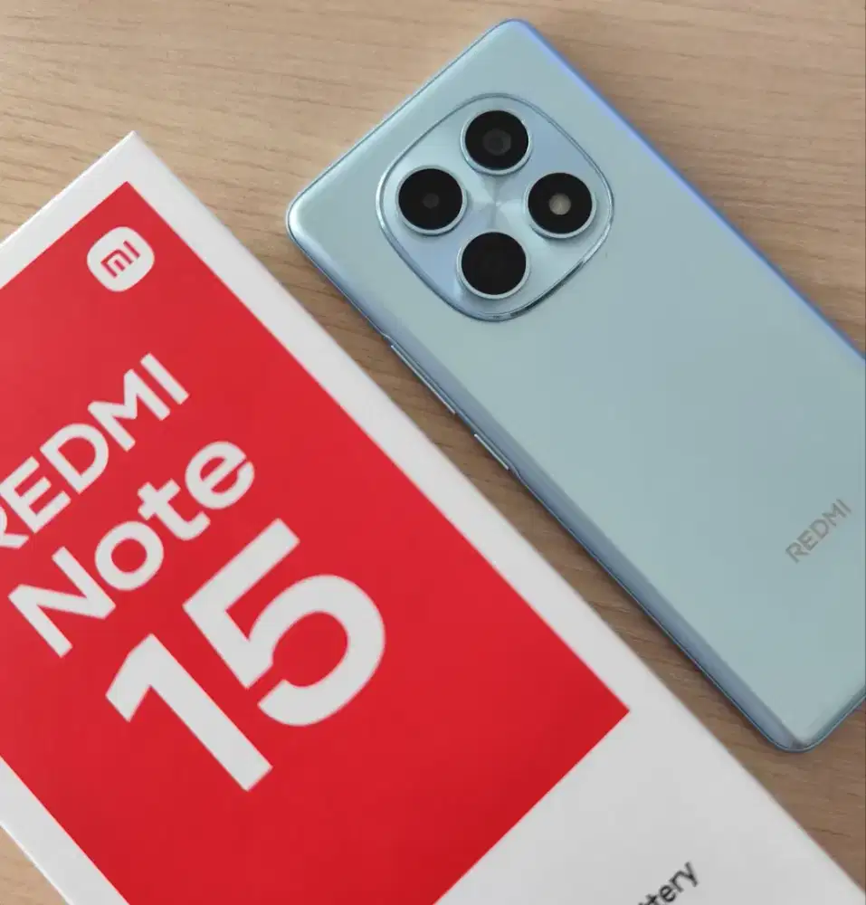 PROMO GEDEN REDMI NOTE 15 8/256 NEW SEGEL