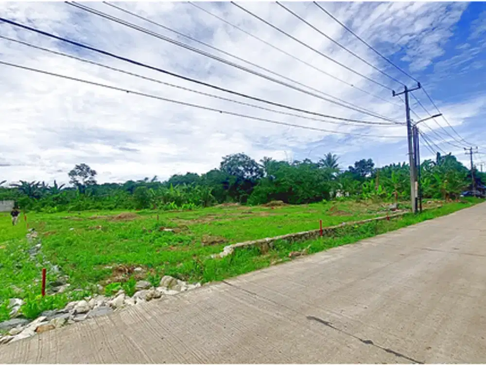 Tanah Kavling SHM, 10 Menit Stasiun Jatake BSD, 1 Jt-an