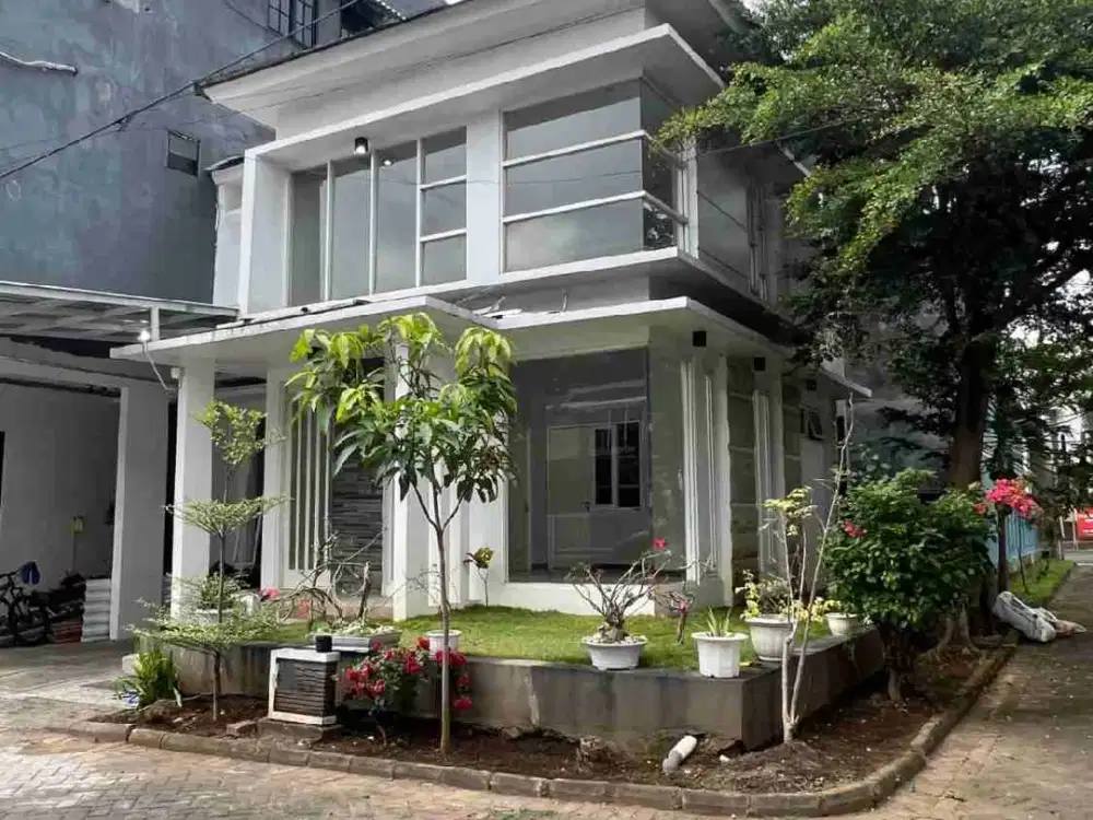 Rumah Pojok Model Minimalis Perum Dieng