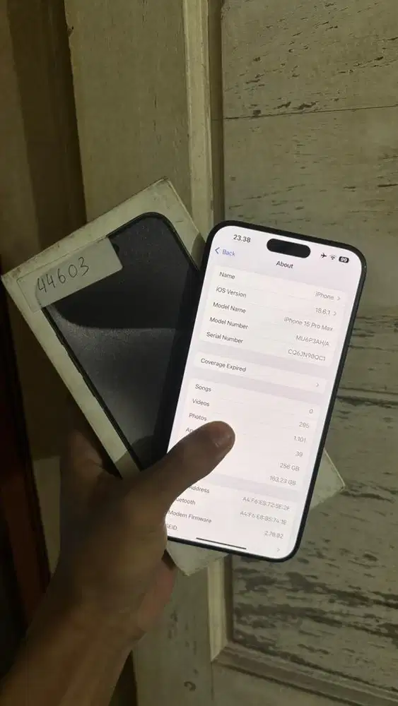 IPHONE 15 PM 256 INTER