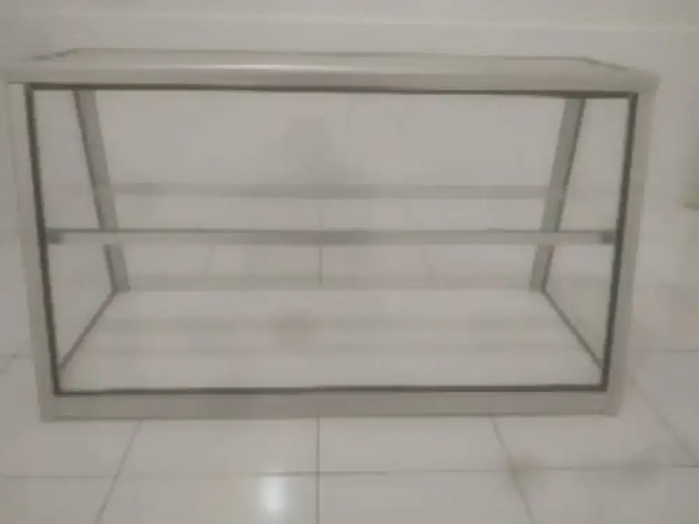 Etalase Miring Uk 100x40x55
