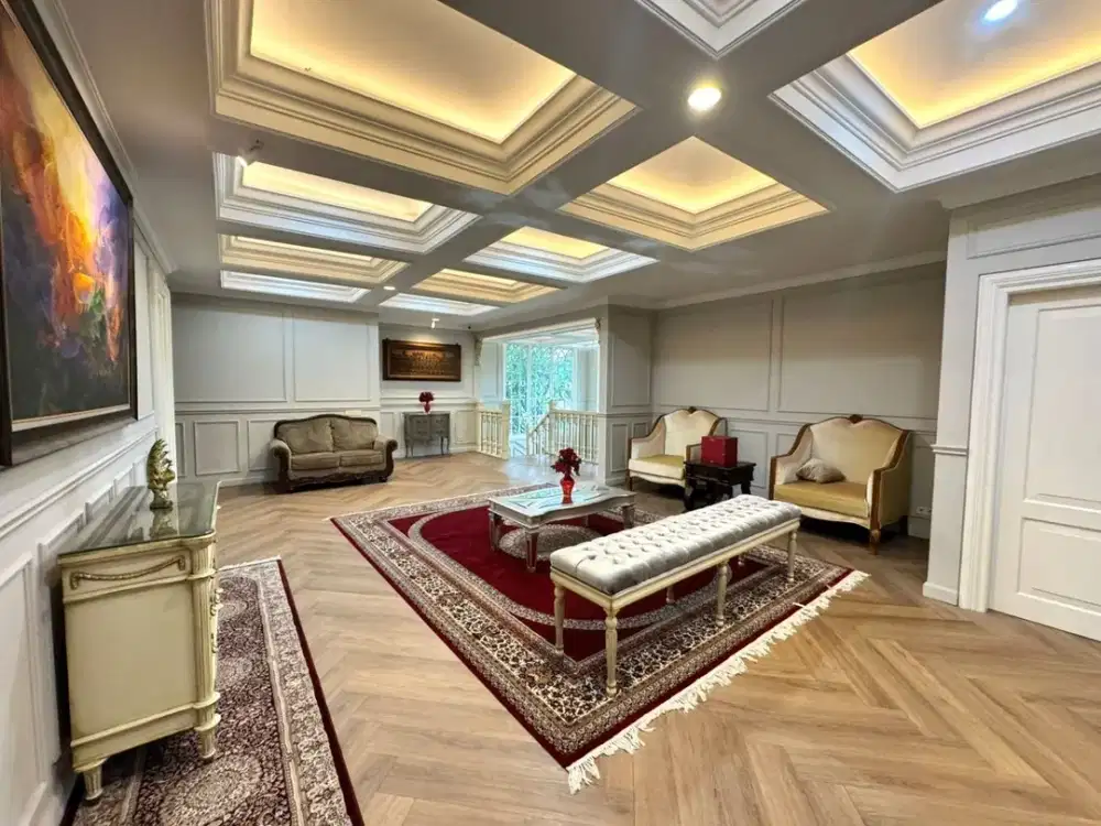 Rumah Mewah 982m2 2LT 5+2KT Semi Furnished SHM Siap Huni di Cilandak Jaksel
