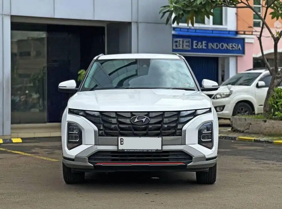 Jual Cepat : 2022 Hyundai Creta 1.5 Prime IVT Putih Service Record