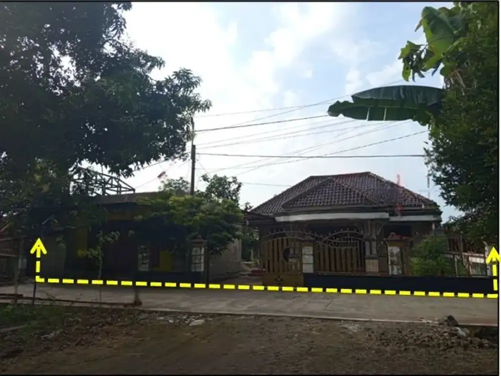 RUMAH MURAH, HARGA terjangkau Jl. Lingkungan Desa Bangunsari RT 03/RW 01, Desa Bangunsari, Kecamatan Patebon, Kabupaten Kendal.