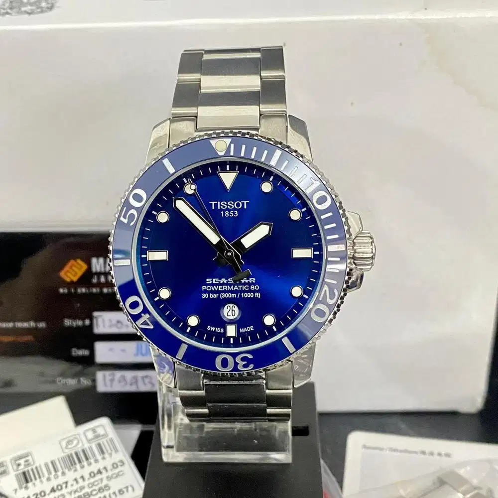 Tissot Seastar 1000 Powermatic 80 Blue Dial 43mm