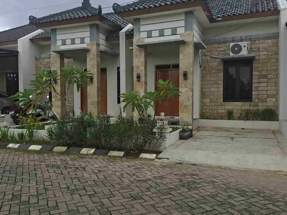 rumah mewah kokoh bernuasa bali lokasi strategis cilebut