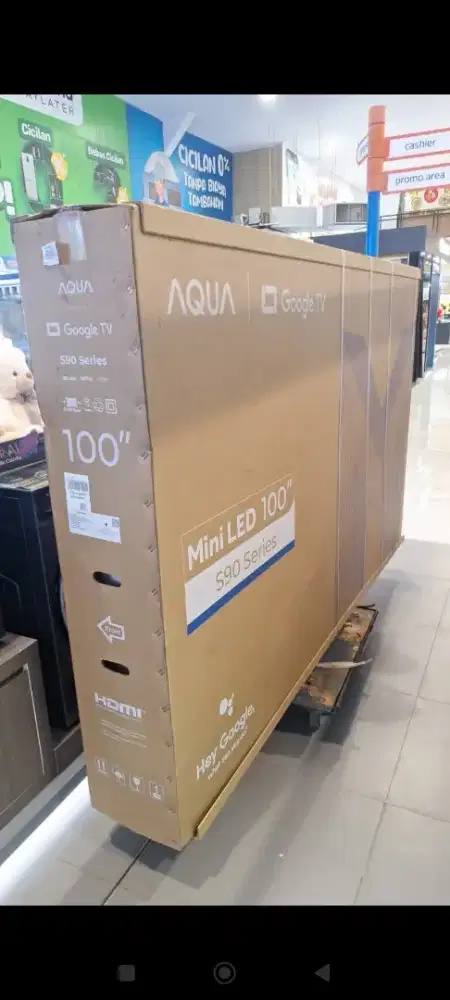 Miniled google tv 100