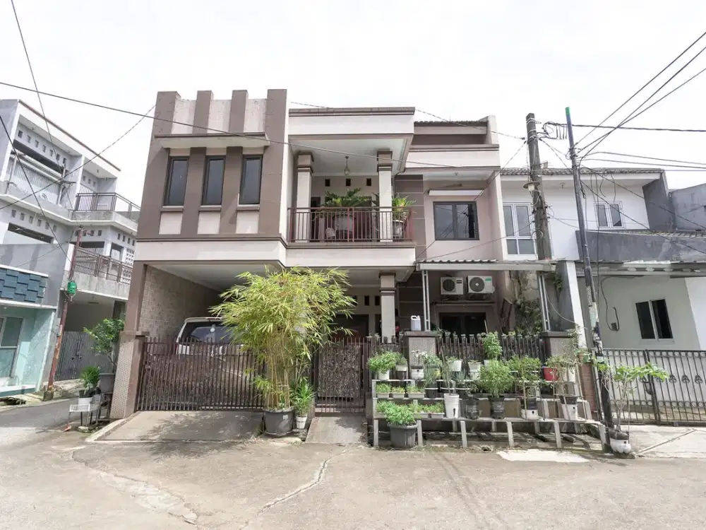 Rumah Cantik 5 Mnt Tidur 16 Menit ke Mal Pondok Gede Siap KPR J-40994