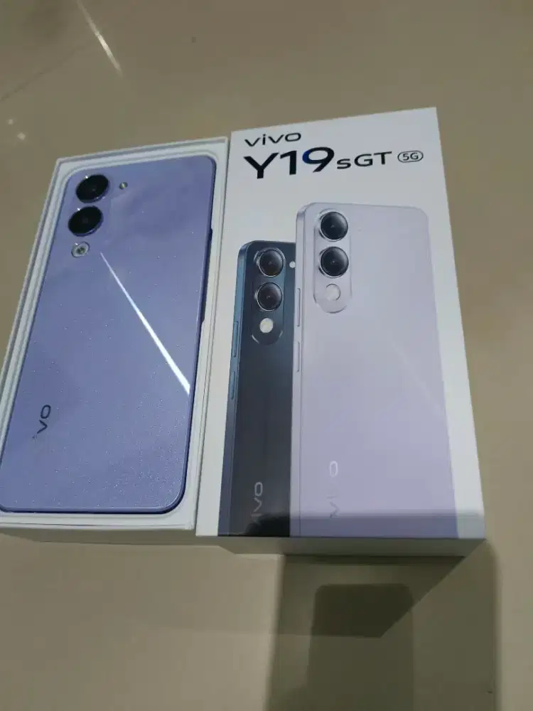 Vivo Y19s Gt 5G  6+6/128  Fullset Ori segel mullus istimewa