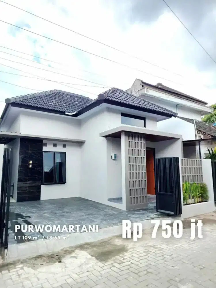 Dijual Rumah Strategis Siap Huni dekat Jalan Raya Kadisoka