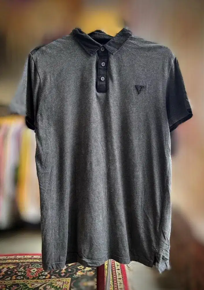 Polo Shirt GUESS GreyBlack