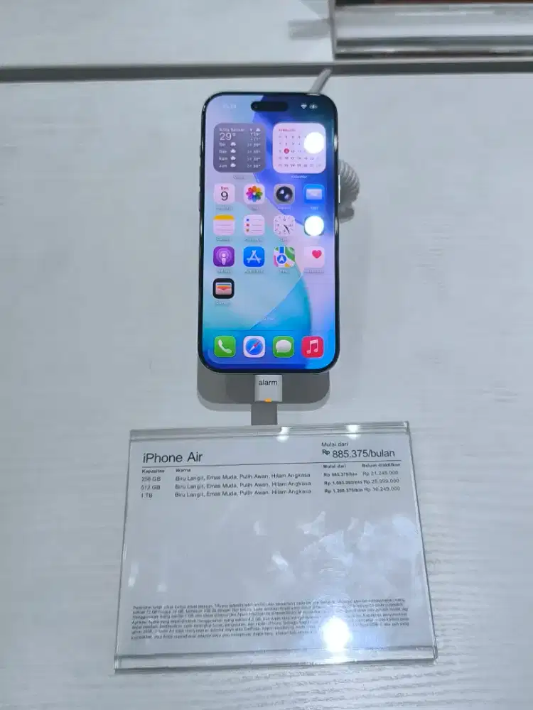 IPHONE AIR BEST PROMO CICILAN BUNGA 0% BY KREDIVO PROSES CEPAT