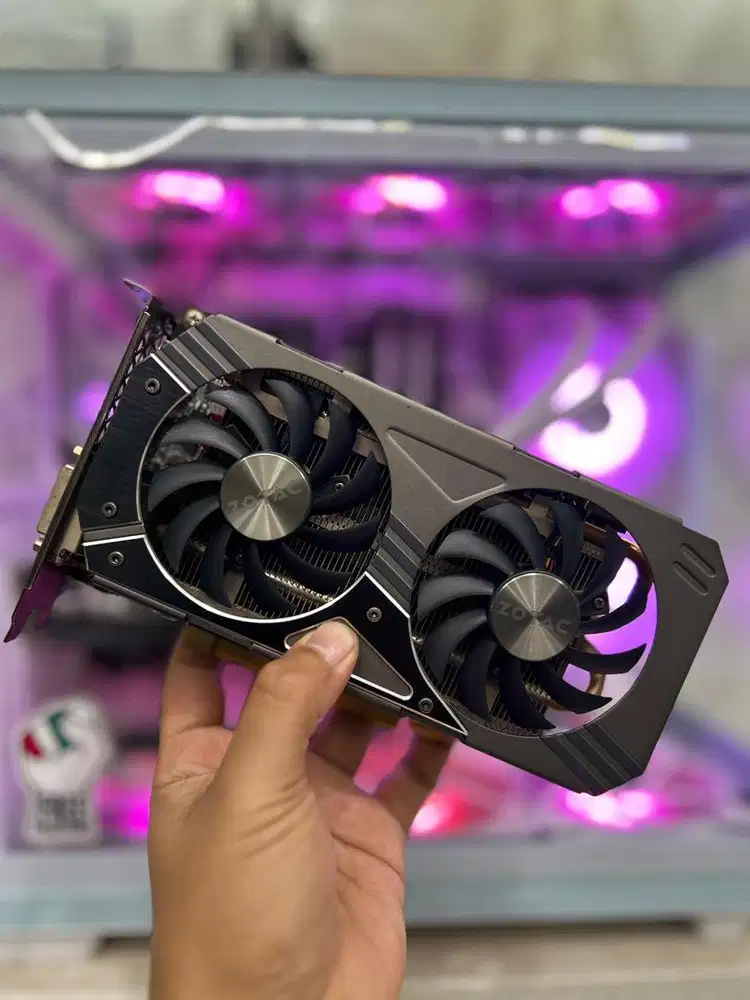 Vga Zotac Gtx 1060 3GB DDR5 Mulus Bagus Normal