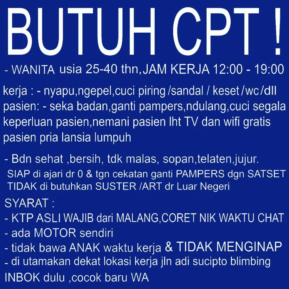 gaji 1 juta utk percobaam kalo kinerja bagus bisa naik