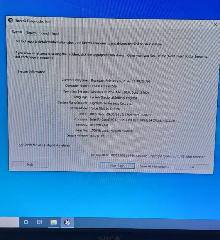 CPU core i3 siap pakai