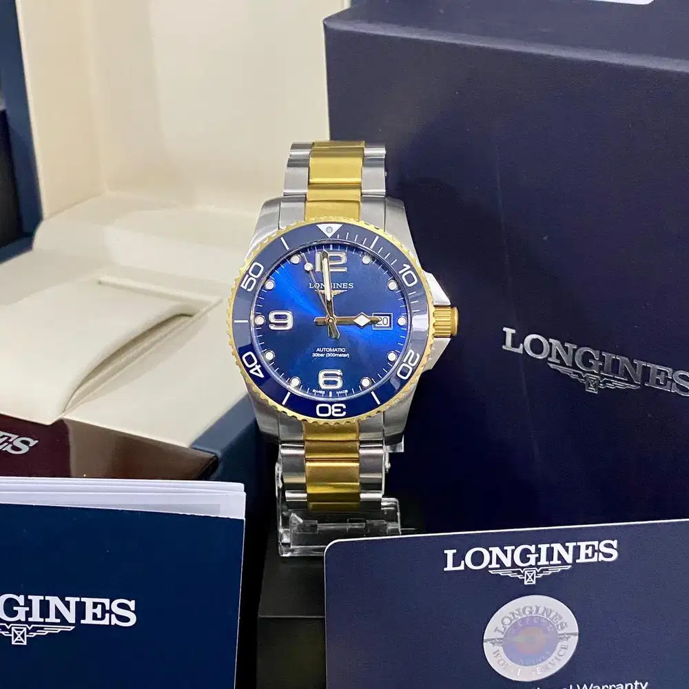 Longines HydroConquest L3.781.3.96.7 like new 2025