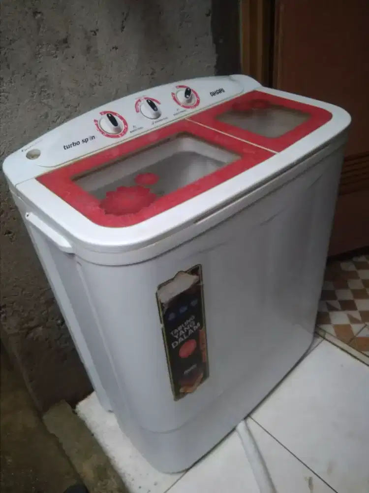 Mesin cuci siap pakai