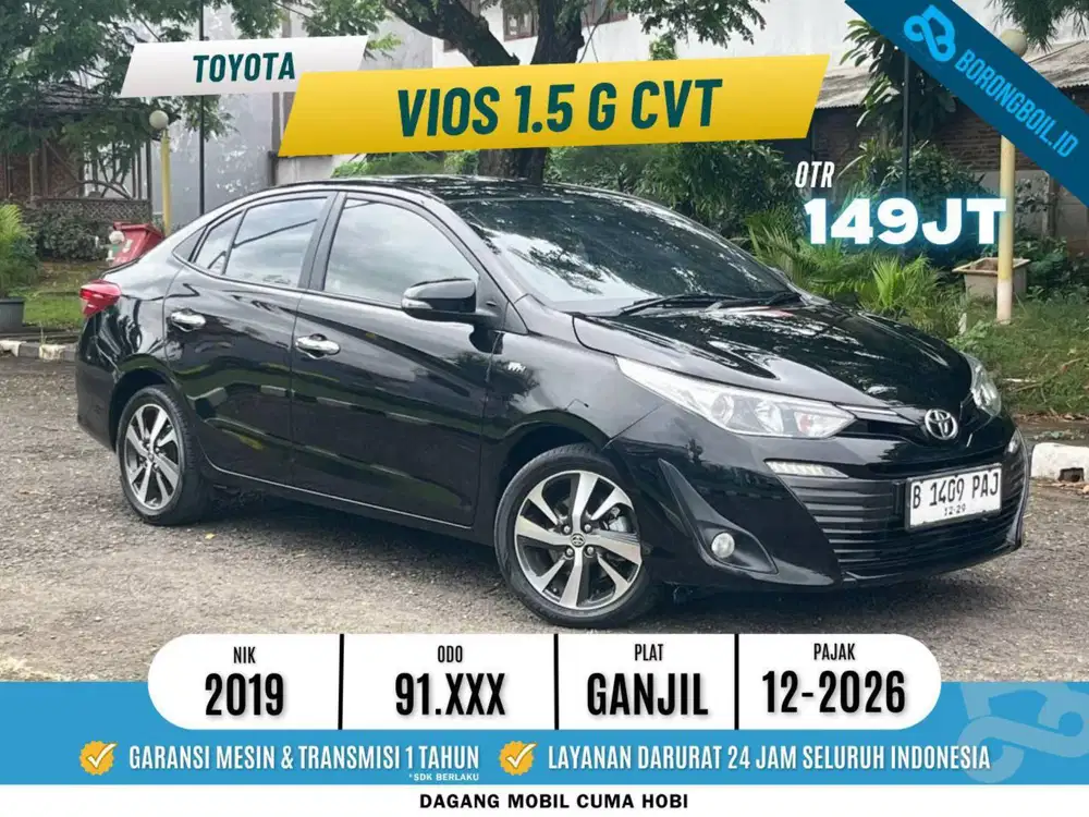 Toyota Vios 1.5 G cvt 2019