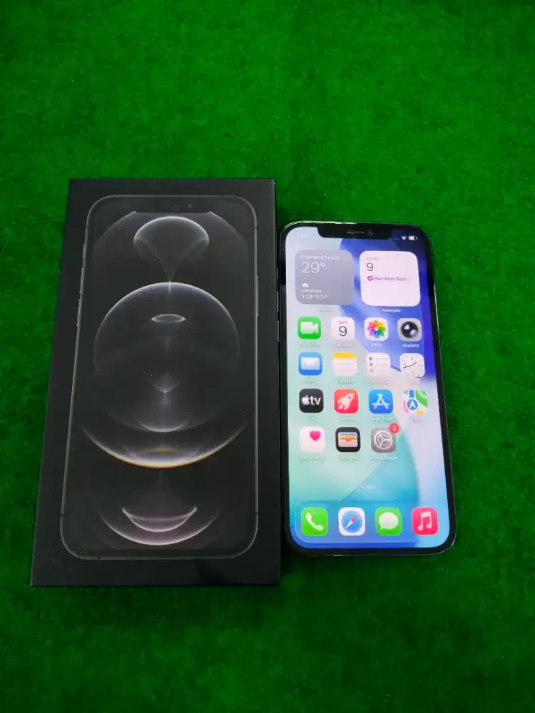 iphone 12 pro 128gb lengkap mulus