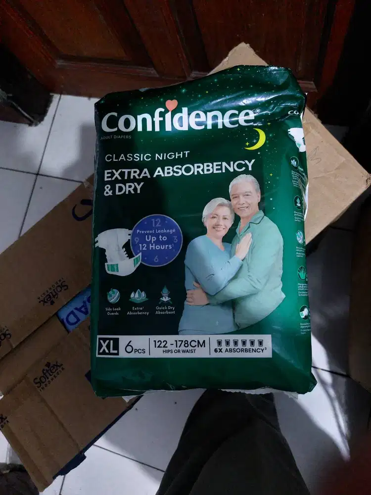 Confidence XL6 Classic Night Tipe Perekat