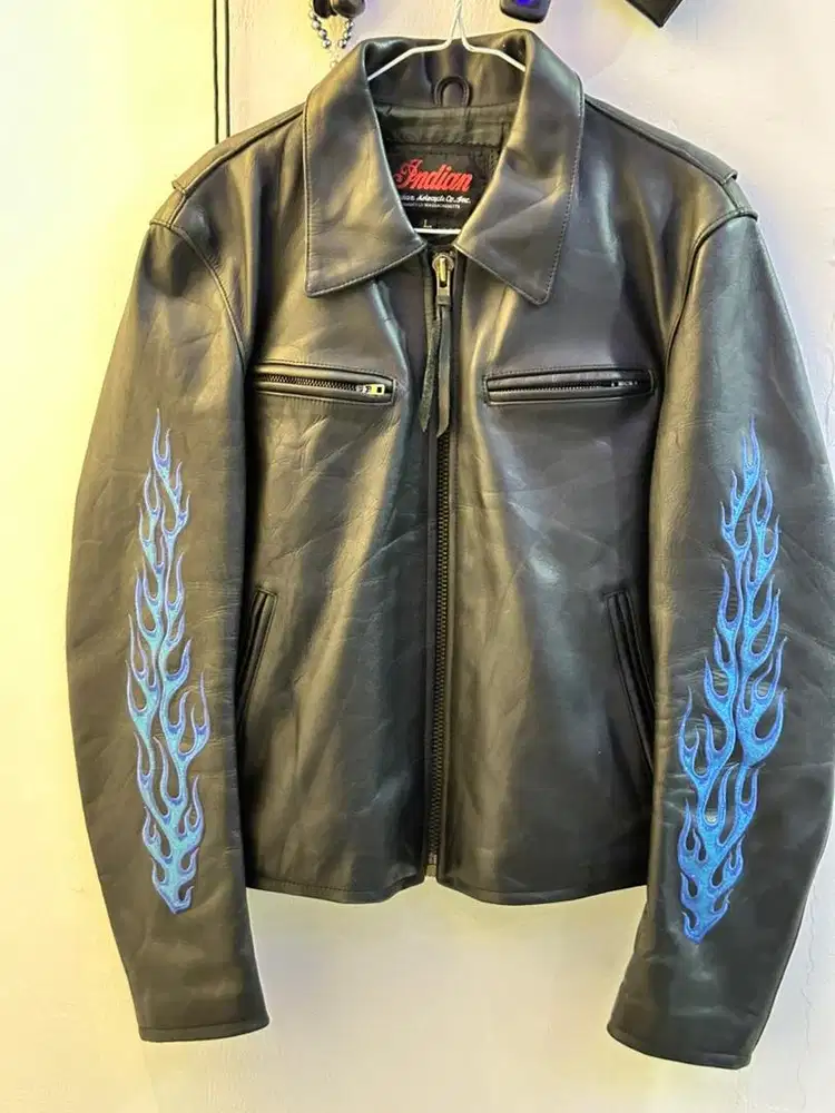 Jaket Kulit Indian Motorcycle Leather Size L