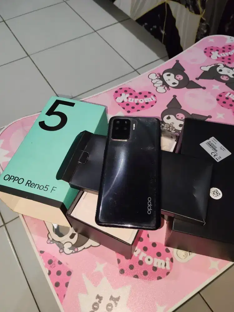 JUAL HP SECOND OPPO RENO 4F. RAM 8GB/128GB
