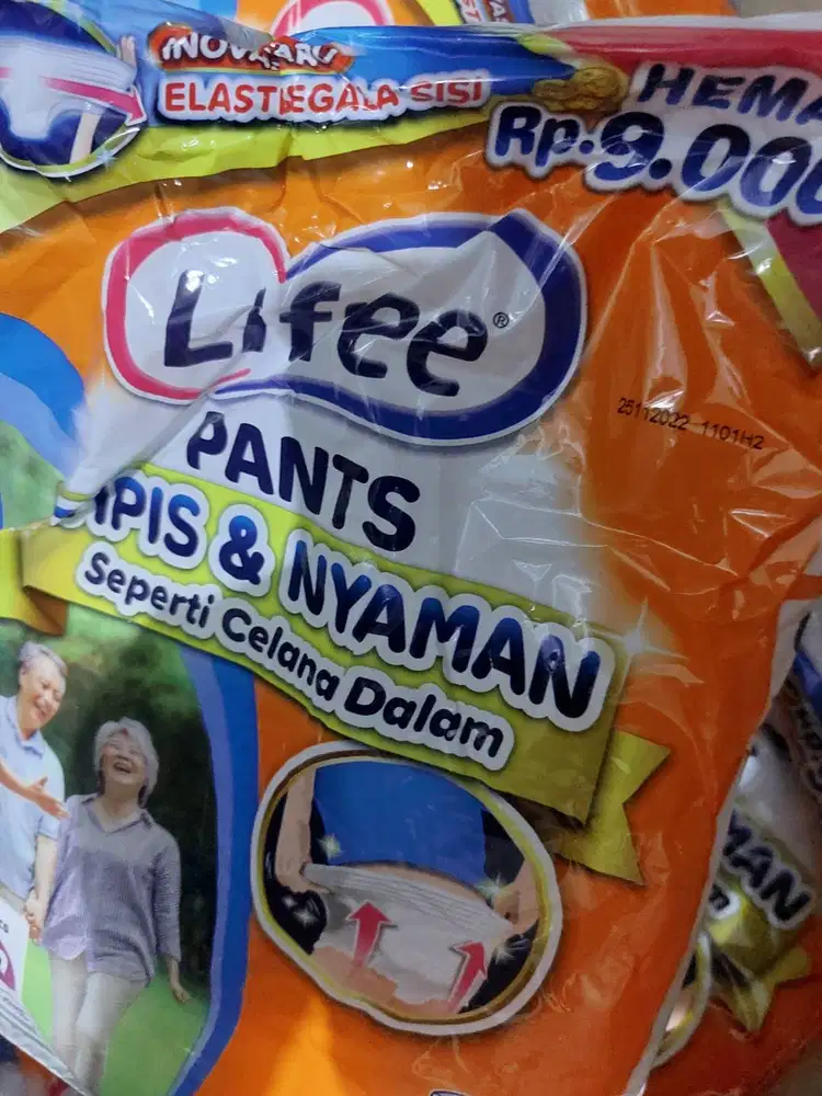 Lifree Pants Celana Tipis dan Nyaman  ukuran XL