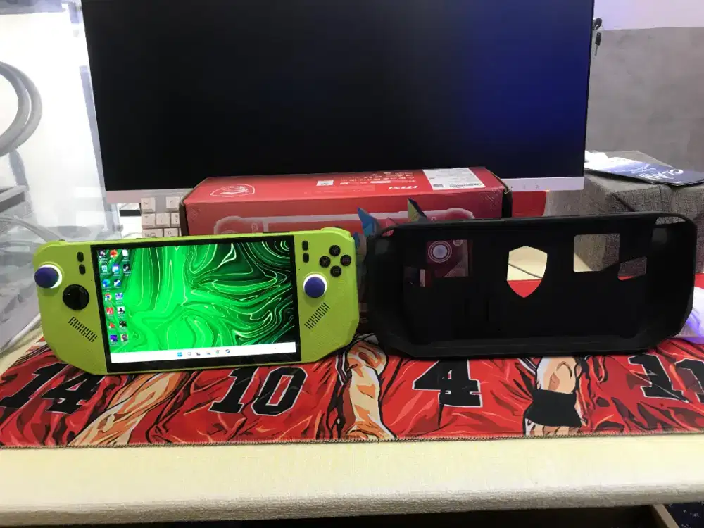 Msi claw 8 z2 extreme 2tb full game dan aksesoris