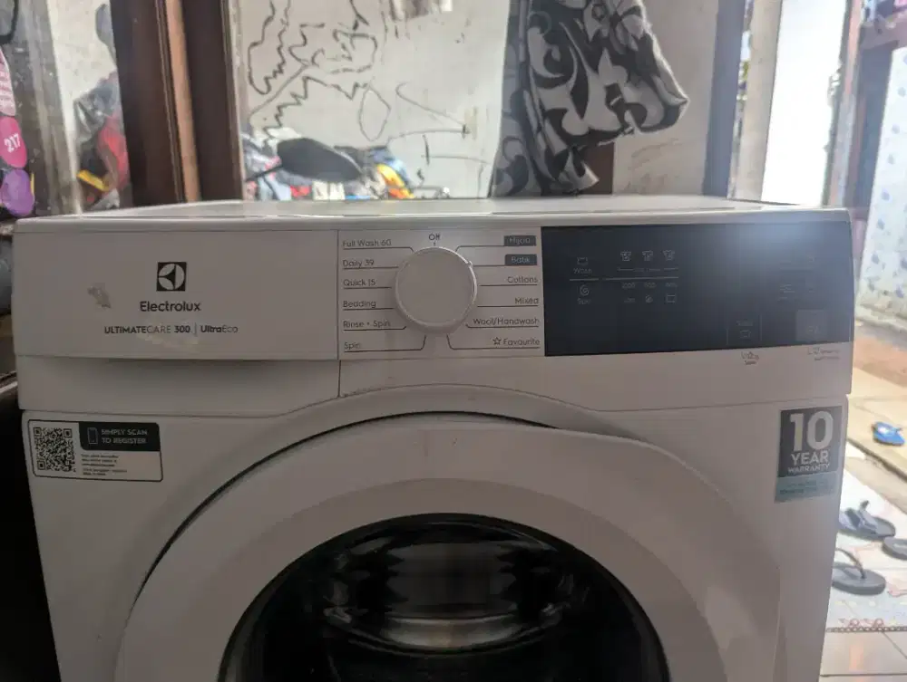 Electrolux Mesin Cuci 1 Tabung Front loading 8kg - EWF8004E3WB