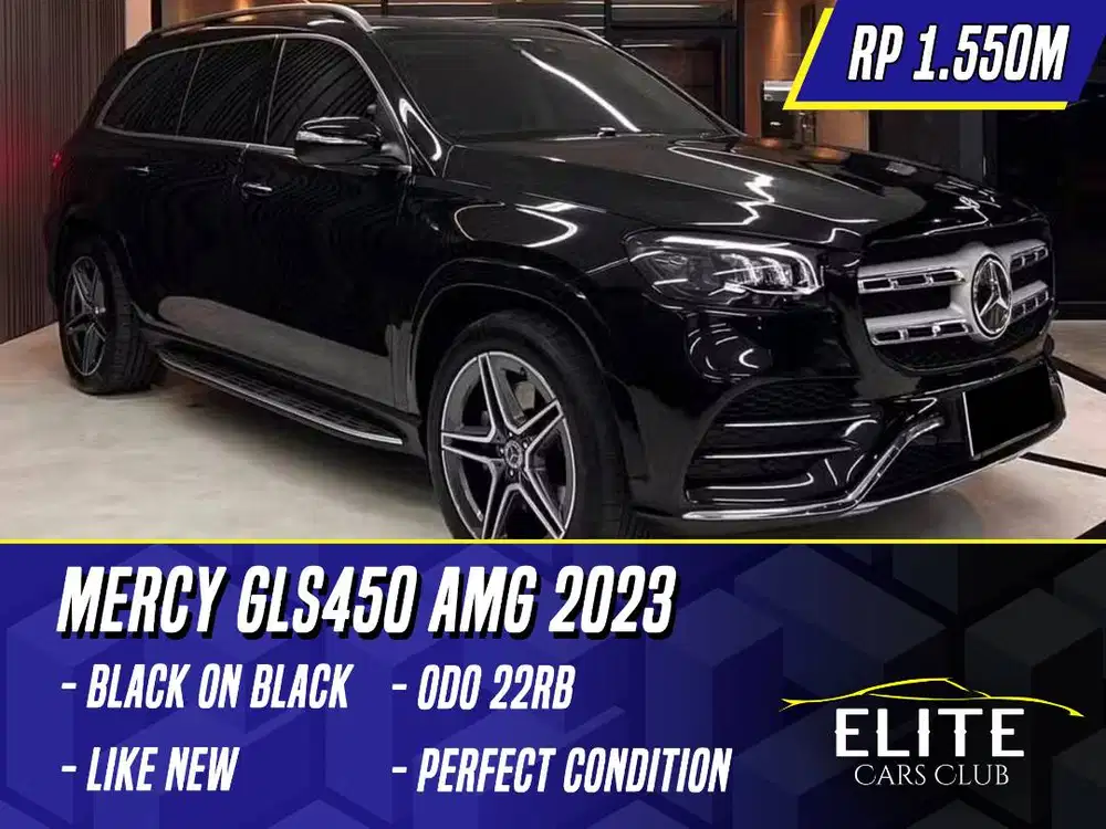 Mercedes Benz GLS450 AMG 2023 Black Hitam Mercy GLS 450