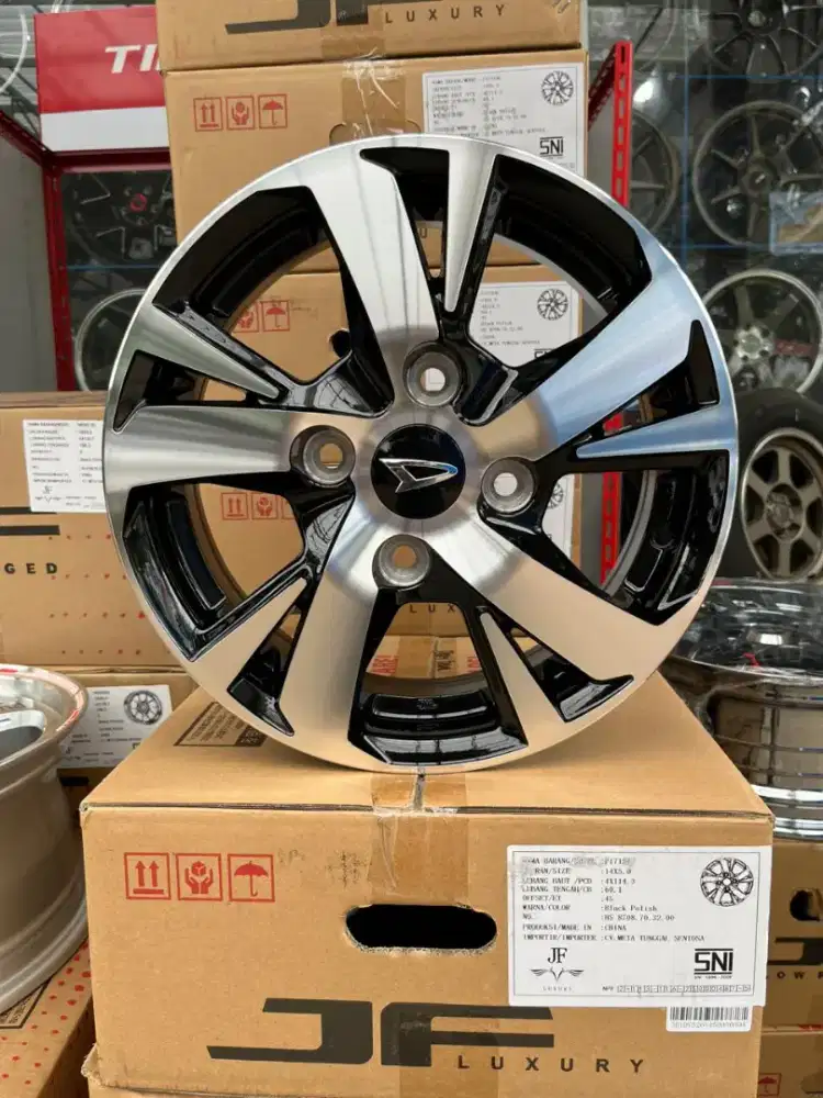 Velg original xenia rep. Ring 14 lebar 5 pcd 4x114,3 ET 45 4pcs