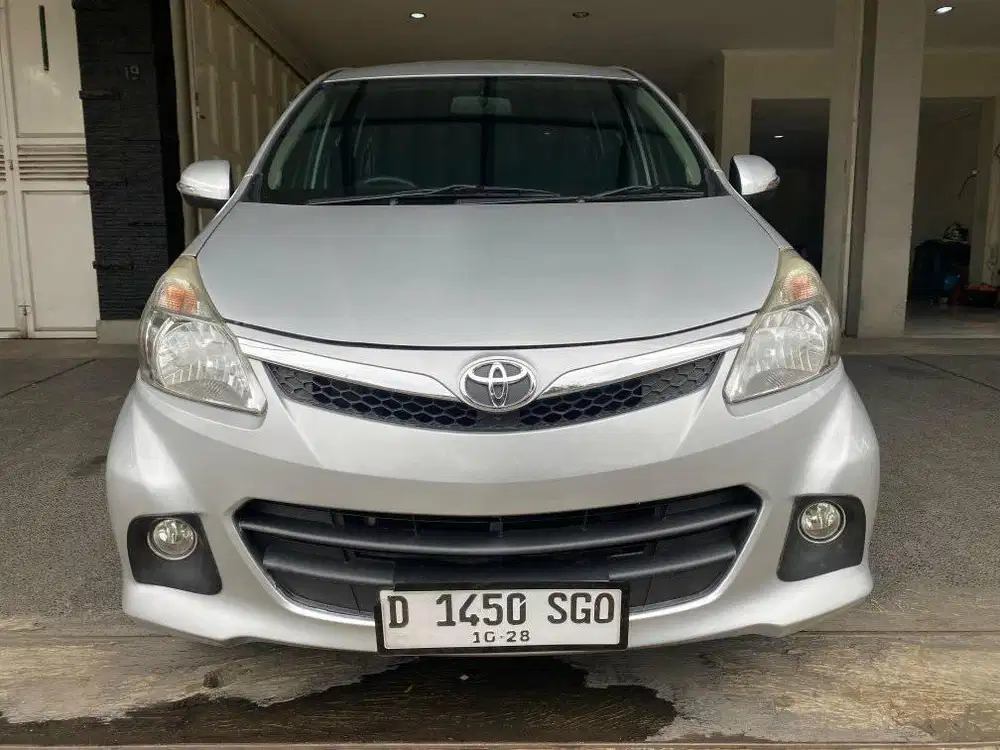 Cash Avanza Veloz 1.5 MT 2013 Silver ABS Low KM Velg BBS Pajak Panjang