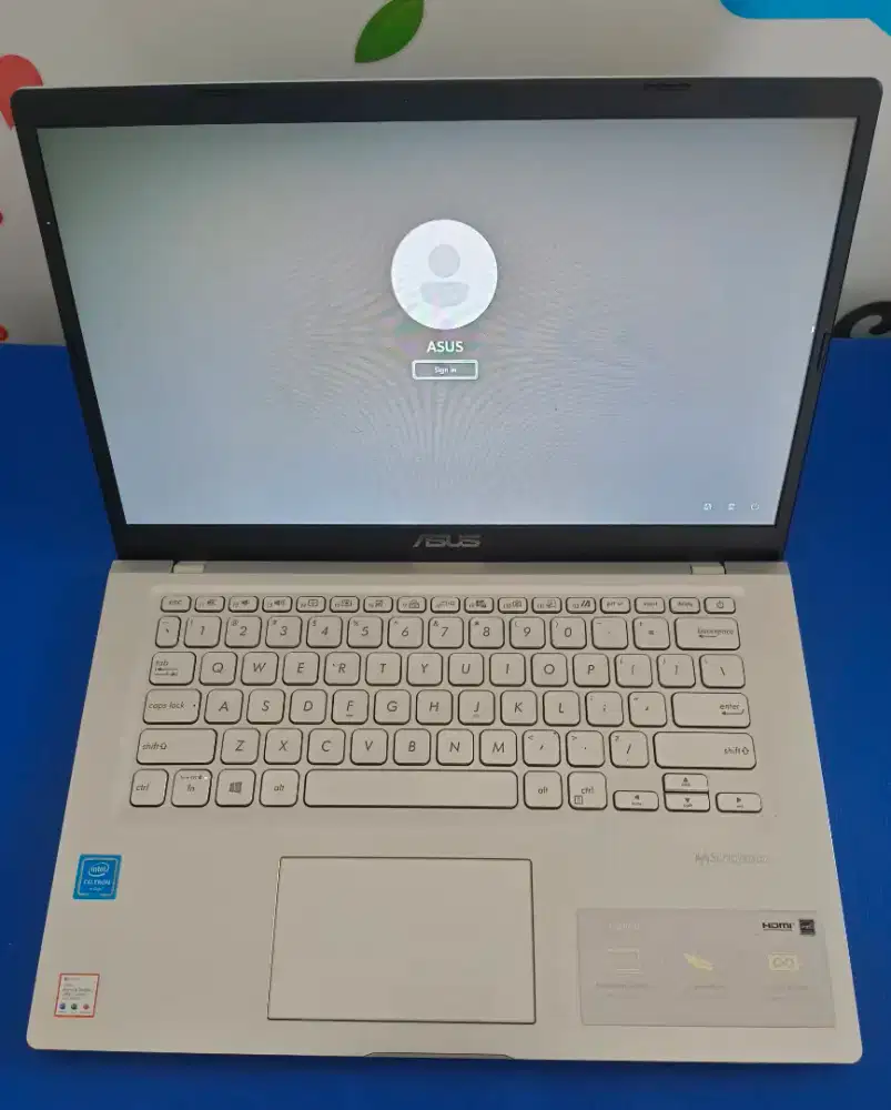 Jual laptop asus A416M 4/256 berfungsi normal