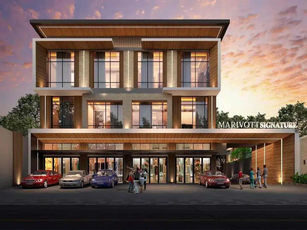 villa di komplek M. Signature Kapten muslim