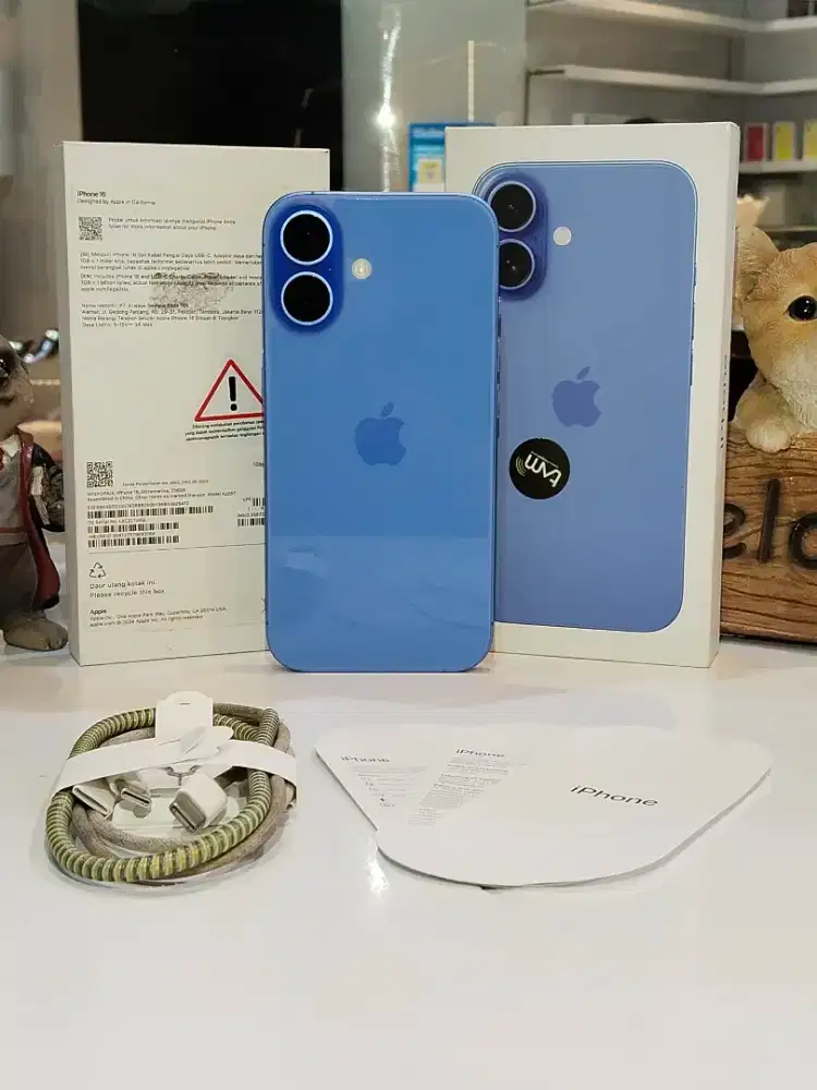 iPhone 16 256GB UltraMarine iBox RESMI INDONESIA