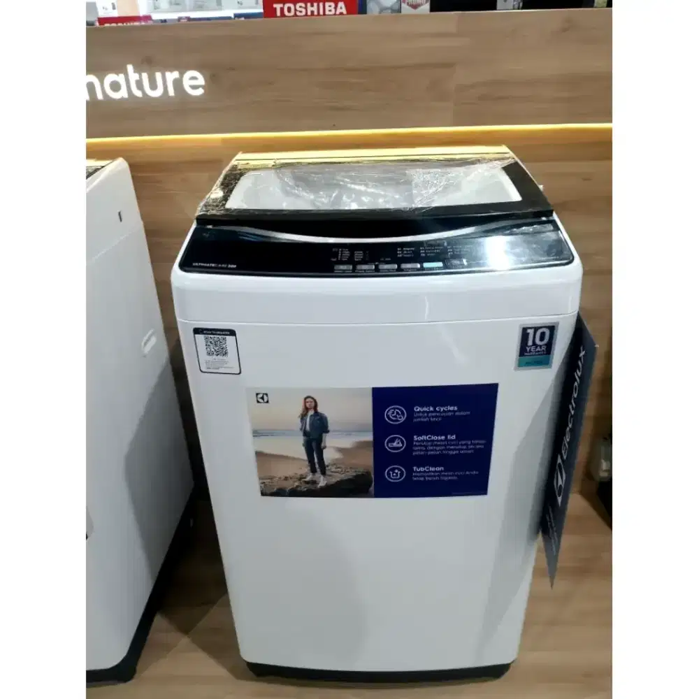 Mesin cuci real kapasitas 8kg electrolux