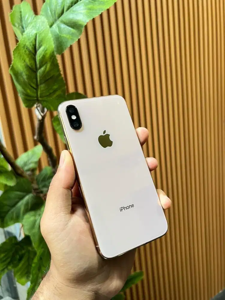 Iphone xs 256gb fullset gold