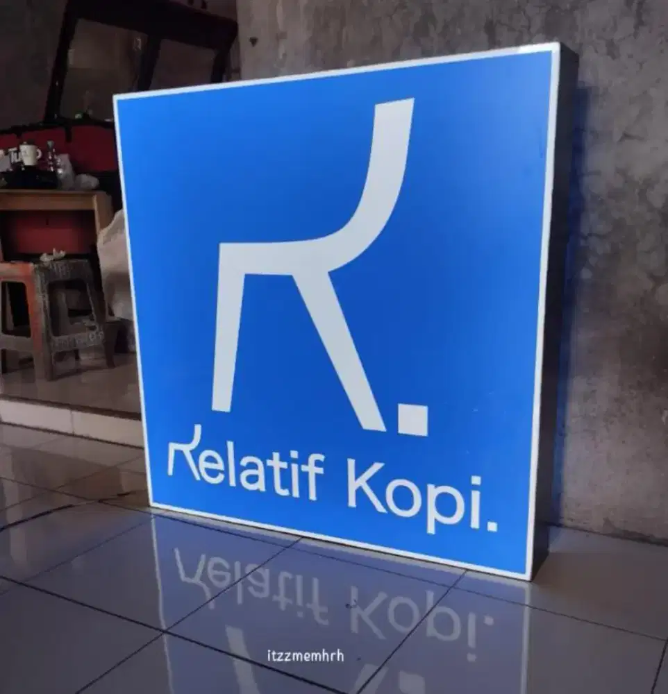 Acrylic Huruf Timbul & Neon Box Custom