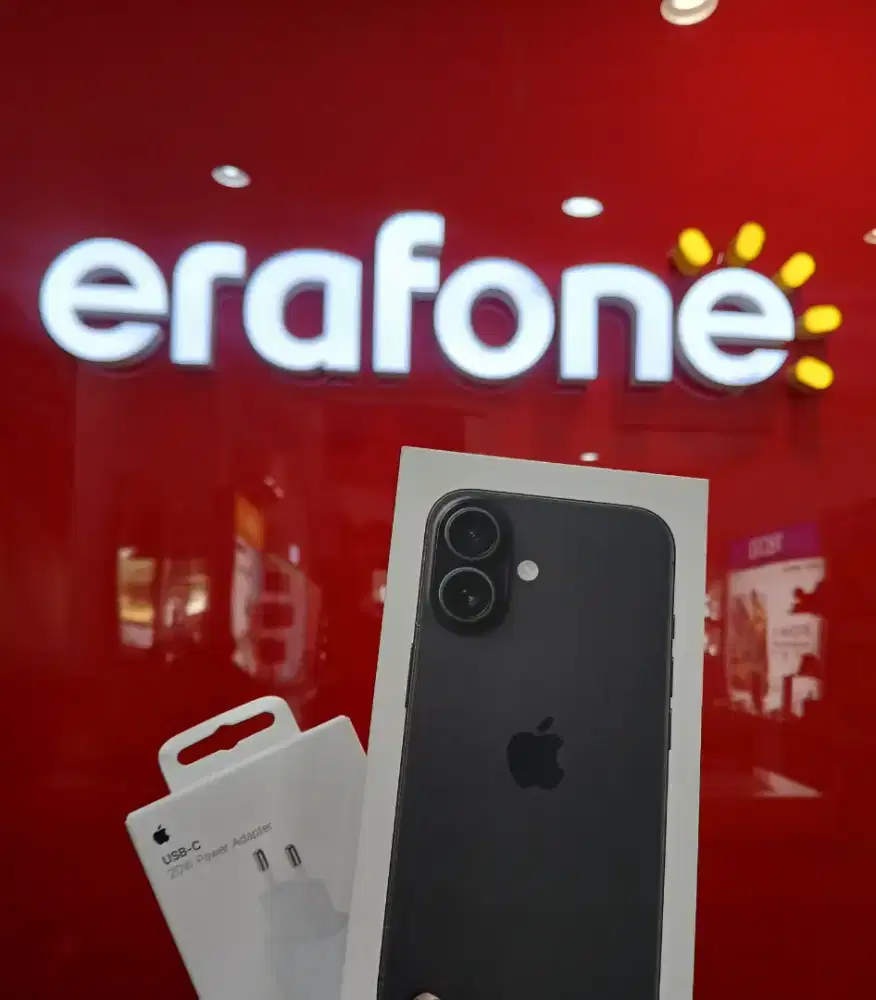 READY IPHONE 16 128 GB RESMI GARANSI IBOX NO SECOND