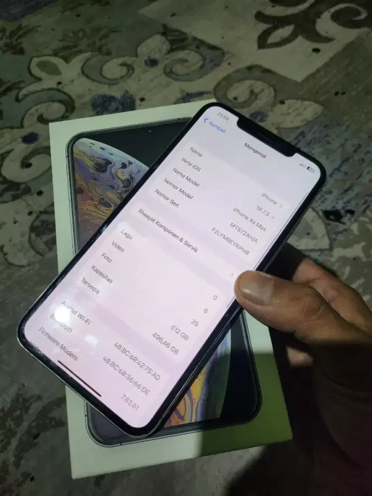 Ip xsmax 512 gb beacukai setara ibox hb 77