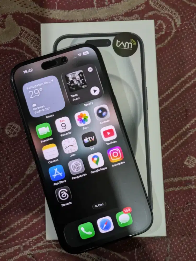 Iphone 15 128 gb (garansi on)