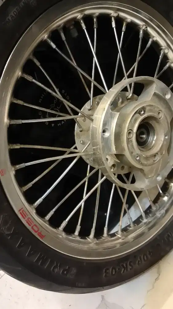 Dijual Aloy Rossi set tromol NMAX new ring 14