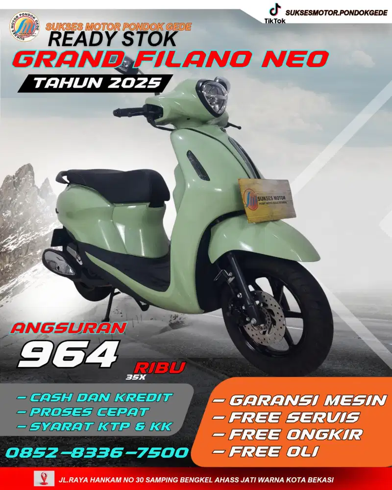 YAMAHA GRAND FILANO NEO TAHUN 2025