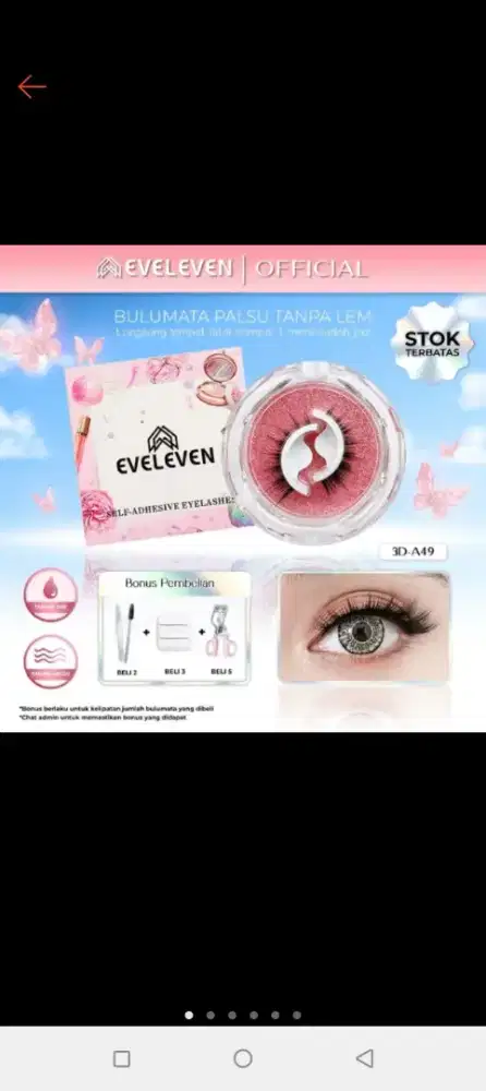 Bulu mata cat eye